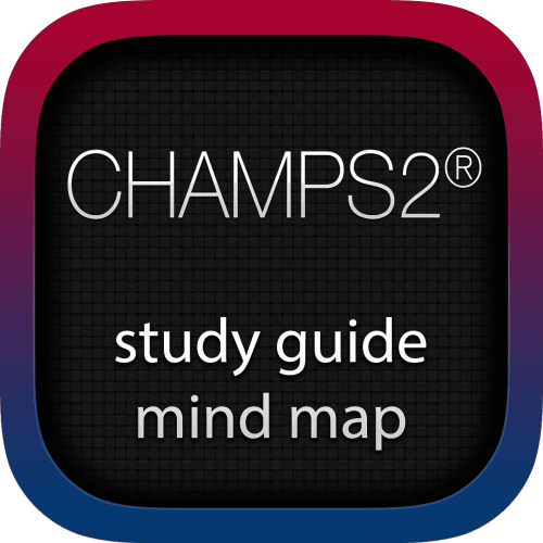 Change Management for the Public Sector 2 (CHAMPS2) interactive study guide mind map logo