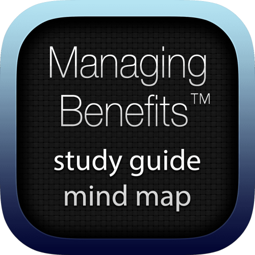 Managing Benefits interactive study guide mind map logo