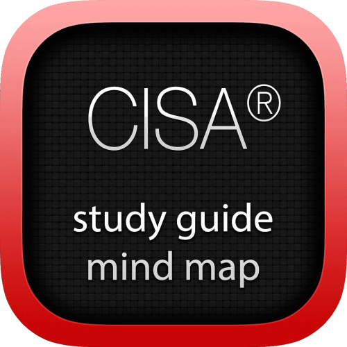 Certified Information Systems Auditor (CISA) interactive study guide mind map logo