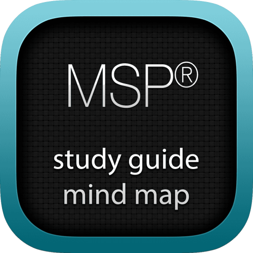 Managing Successful Programmes (MSP) interactive study guide mind map logo
