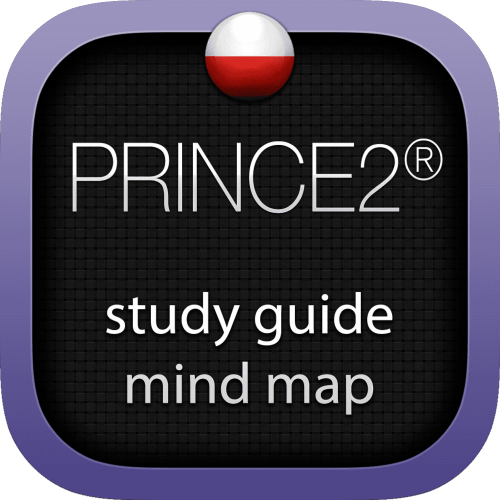 PRINCE2 (PL) Skuteczne Zarządzanie Projektami interaktywna mapa myśli logo