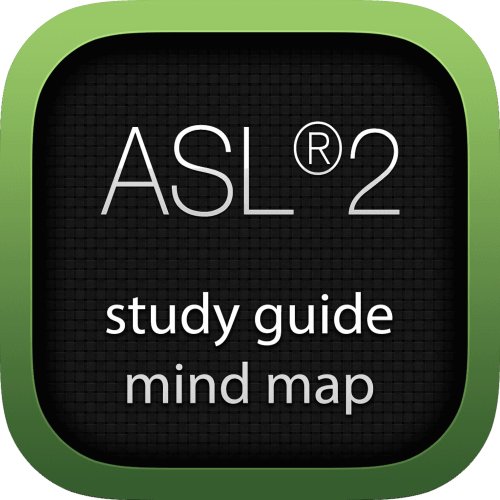 Application Services Library 2 (ASL2) interactive study guide mind map logo