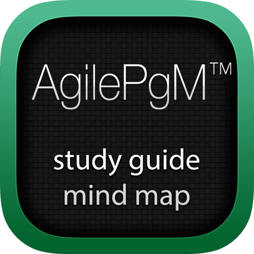 Agile Programme Management (AgilePgM) interactive study guide mind map logo