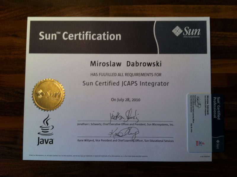 Sun Certified JCAPS Integrator (SCJCAPSI)