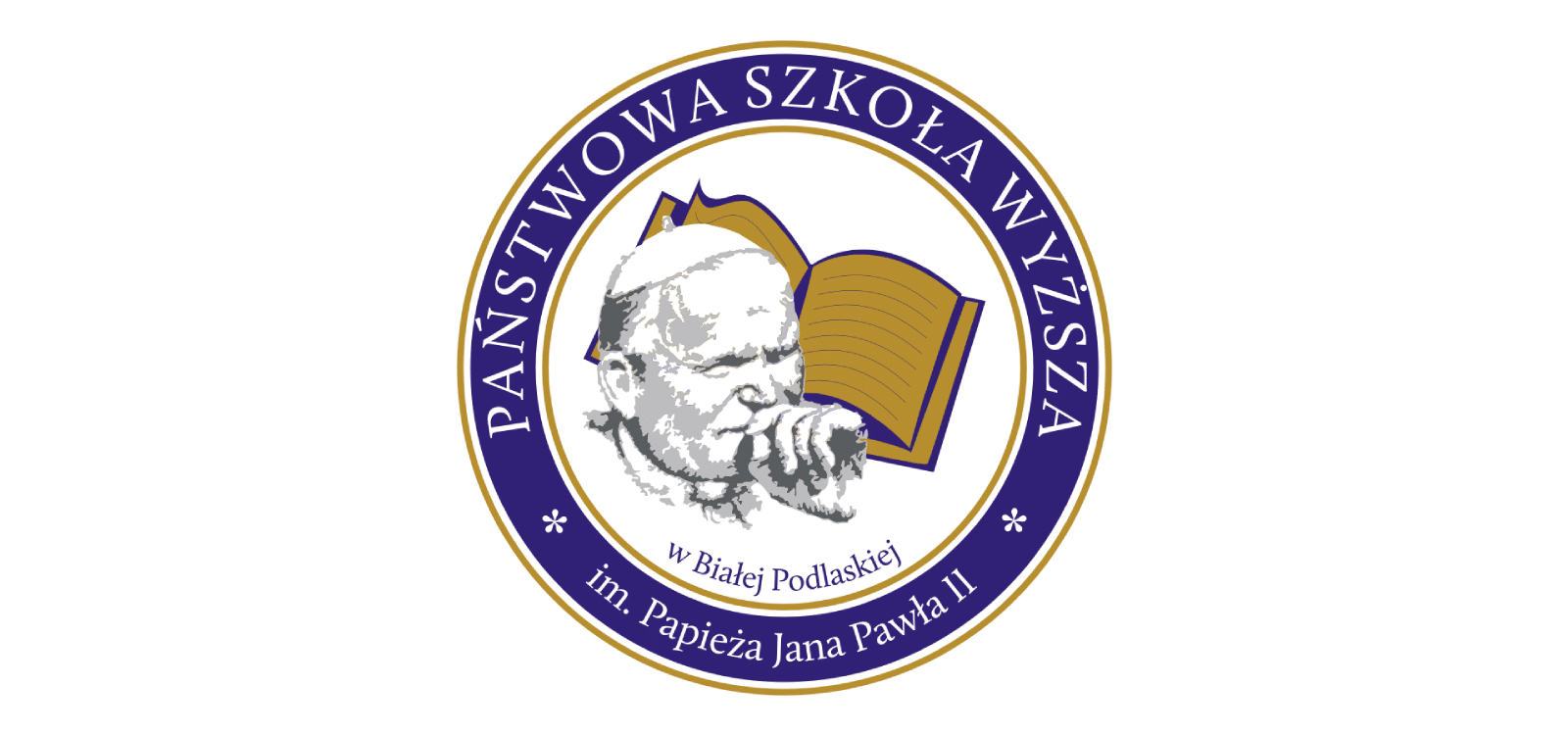 Państwowa Szkoła Wyższa im. Papieża Jana Pawła II w Białej Podlaskiej logo