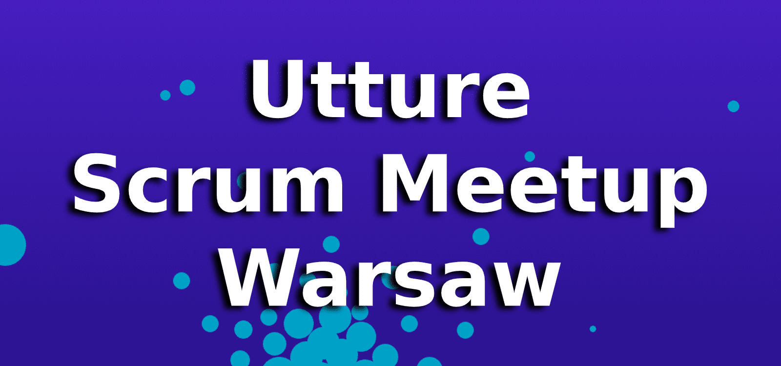 Utture Scrum Meetup Warsaw logo