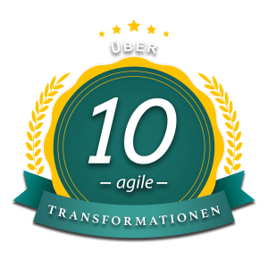 10 Agile Transformationen Badge