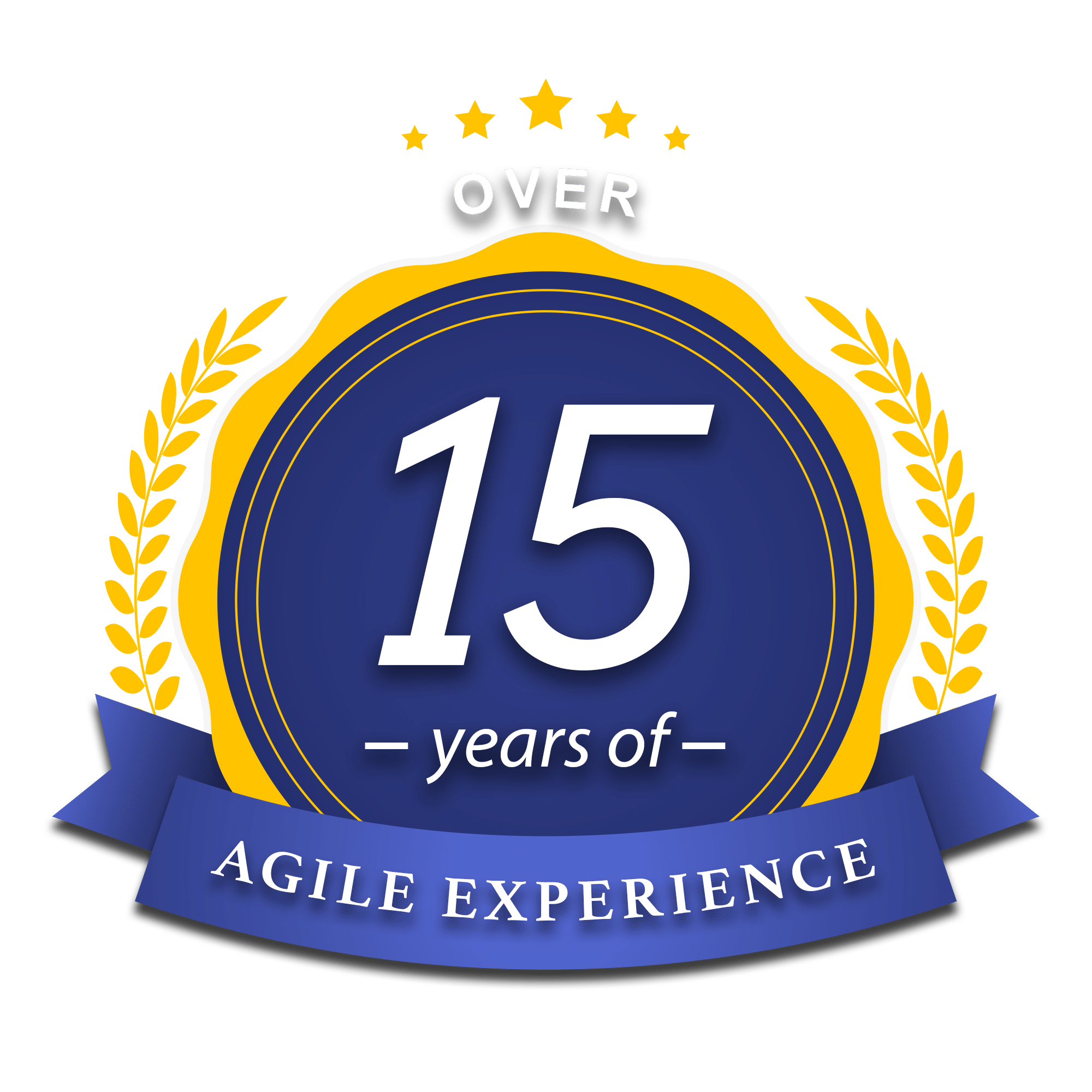 15 Years of Agile Experience Badge